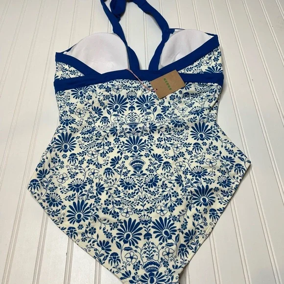 Boden Ithaca Halter Swimsuit Swim One Piece Women 14 NEW.   124 - Picture 5 of 5